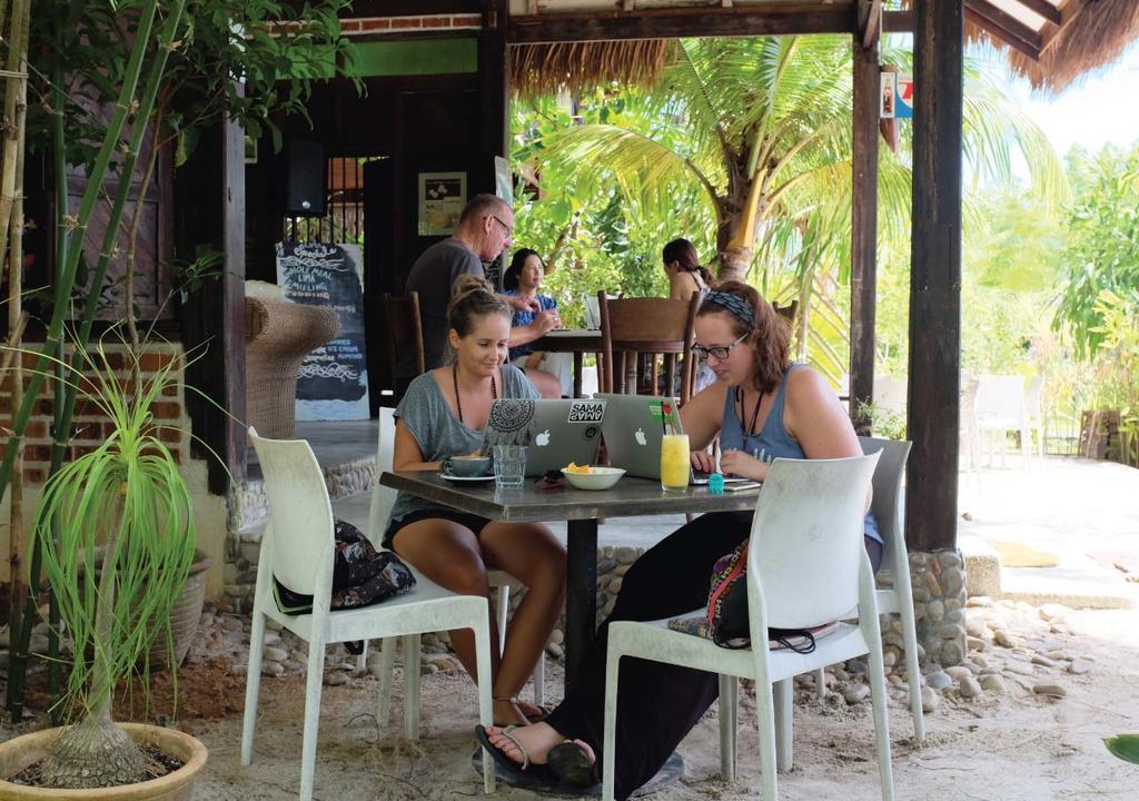 Panji Panji Tropical Wooden Home Pantai Cenang  Εξωτερικό φωτογραφία